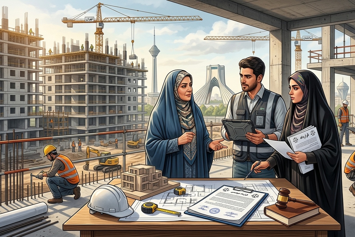 مدیریت پیمان و مسائل حقوقی پروژههای ساختمانی؛ نکاتی که مالک باید بداند مدیریت پیمان و مسائل حقوقی پروژههای ساختمانی؛ نکاتی که مالک باید بداند